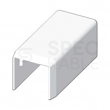 Końcówka listwy LHD 17x17mm biały KOPOS