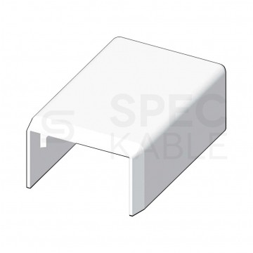 Końcówka listwy LHD 25x15mm biały KOPOS