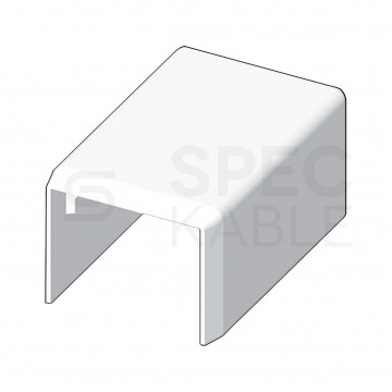 Końcówka listwy LHD 25x20mm biały KOPOS