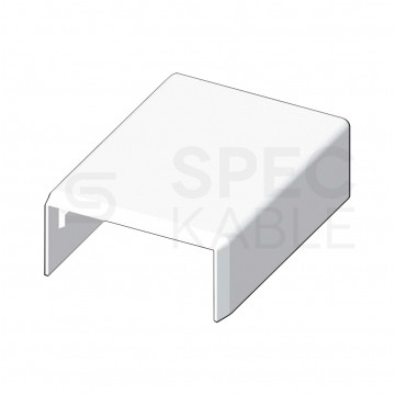 Końcówka listwy LHD 40x20mm biały KOPOS