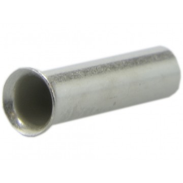 Końcówka tulejkowa nieizolowana typ H / TA DIN 6,0mm2 / 10mm miedziana cynowana galwanicznie ERKO 100szt.