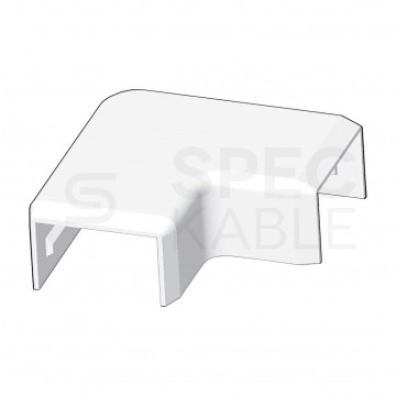 Łącznik kątowy LHD 25x15mm biały KOPOS
