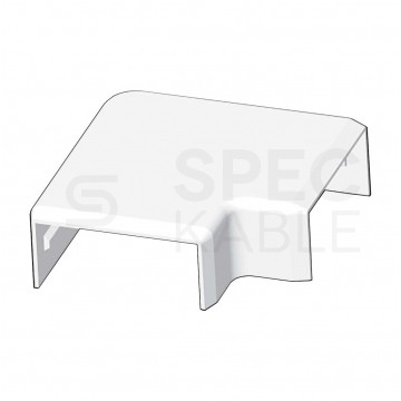 Łącznik kątowy LHD 50x20mm biały KOPOS