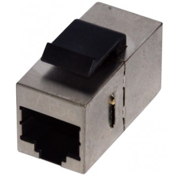 Łącznik modularny keystone 2xRJ45 8P8C kat.5e ekranowany FTP ALANTEC