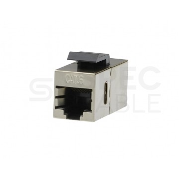 Łącznik modularny keystone 2xRJ45 8P8C kat.6 ekranowany FTP NEKU