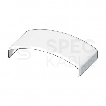 Łącznik prosty LE 80x20mm biały KOPOS
