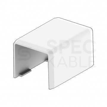 Łącznik prosty LHD 20x20mm biały KOPOS