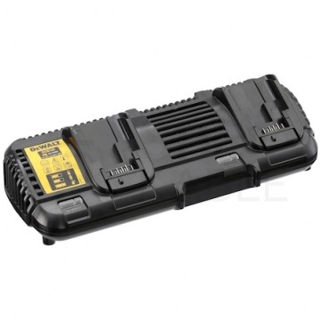 Ładowarka z dwoma portami 4A do akumulatorów Li-Ion XR (10.8V - 18V) oraz FLEXVOLT (18V - 54V) DCB132-QW DeWALT