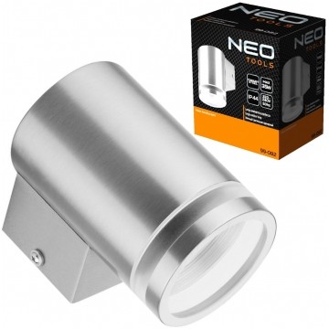 Lampa elewacyjna zewnętrzna pojedyńcza silver 230V LED 35W IP44 NEO 99-082