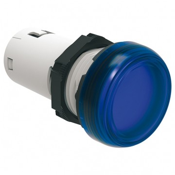 Lampka kontrolna sterownicza LED Niebieska 24V fi:22mm LOVATO