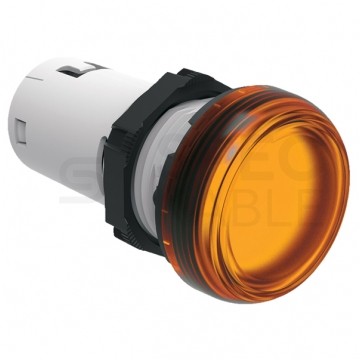 Lampka kontrolna sterownicza LED Pomarańczowa 24V fi:22mm LOVATO