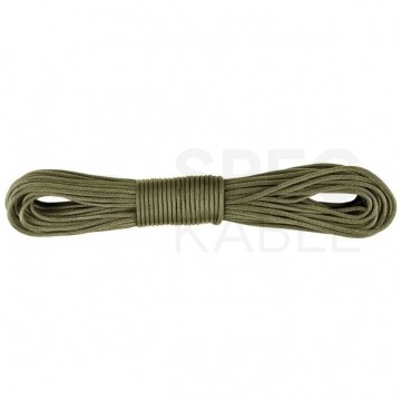 Lina z nylonu, Paracord 4mm 30m dark green NEO 63-125