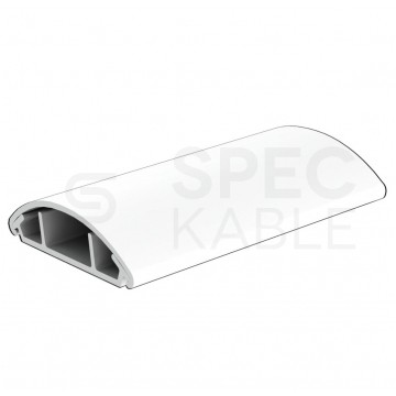 Listwa maskująca przewody TV maskownica uniwersalna napodłogowa naścienna 50x11mm biała 2m z taśmą 2-stronną KOPOS