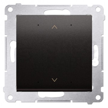 Lokalny sterownik do obsługi rolety 8A 230V SIMON 54 antracyt Kontakt Simon DEZ1L.01/48