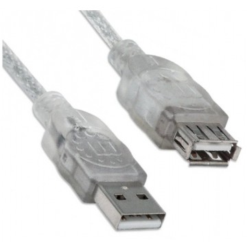 Lux Manhattan Kabel przedłużacz USB 2.0 A (wtyk / gniazdo) 3m