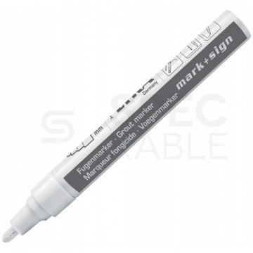 Marker cementowy do fug Grout Marker biały 2-4mm LYRA
