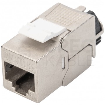 Moduł keystone RJ45 FTP kat.6A ekranowany metalowy DIGITUS