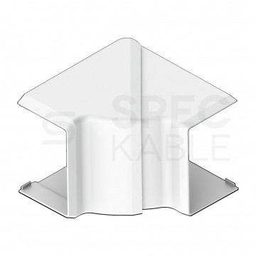 Narożnik wewnętrzny regulowany LH 60x40mm biały KOPOS