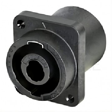 NEUTRIK Gniazdo tablicowe panelowe Speakon 2-pin czarne NLJ2MDXX-H