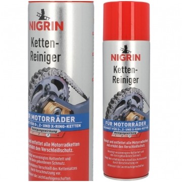 NIGRIN Preparat, spray do czyszczenia łancuchów motocyklowych 500ml