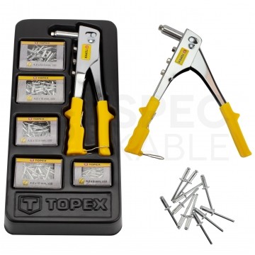 Nitownica z nitami 6 szt. TOPEX