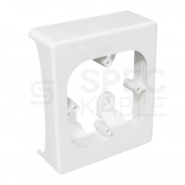 Nośnik osprzętu listwy LE 100x21mm biały KOPOS