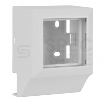 Nośnik osprzętu QUADRO listwy LHD 20x10mm biały KOPOS