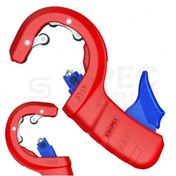 Obcinak do rur odpływowych z tworzywa sztucznego 32-50mm DP50 KNIPEX 90 23 01 BK