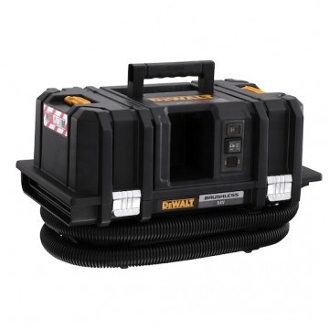 Odkurzacz akumulatorowy bezszczotkowy FLEXVOLT 54V (bez akumulatora) klasa M do pracy na mokro i sucho ze zbiornikiem 7.5L w zestawie z akcesoriami DCV586MN TSTAK DeWALT