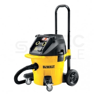Odkurzacz przemysłowy sieciowy 230V 1400W, klasa L do pracy na mokro i sucho ze zbiornikiem 38L w zestawie z akcesoriami DWV902L DeWALT