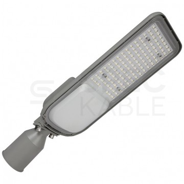 Oprawa, lampa uliczna LED SMD 100W 13500lm 4000K IP65 szara barwa NW biała neutralna IK08 V-TAC VT-106ST 5 LAT GWARANCJI
