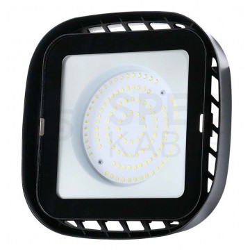 Oprawa przemysłowa LED SMD 100W 8700lm 6500K IP65 czarna barwa CW biała zimna IK05 HighBay V-TAC VT-91101 2 LAT GWARANCJI