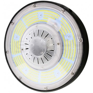 Oprawa przemysłowa LED SMD 200W 37000lm 6500K IP65 czarna barwa CW biała zimna IK08 HighBay V-TAC VT-9219 5 LAT GWARANCJI