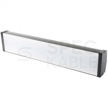 Oprawa przemysłowa, liniowa LED SMD 100W 8700lm 6500K IP65 czarna barwa CW biała zimna IK05 HighBay V-TAC VT-91100 2 LAT GWARANCJI