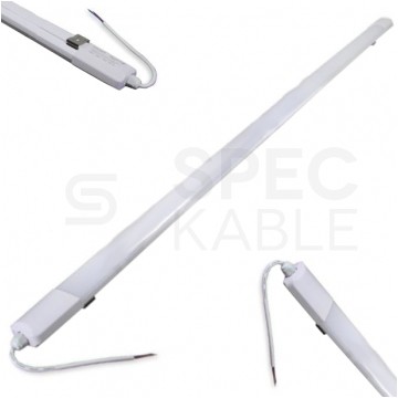 Oprawa sufitowa 120cm lampa bez zawiesi Zenit 230V 36W 3000lm IP65 barwa neutralna NW