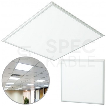 Oprawa, uniwersalny panel sufitowy natynkowy / podtynkowy 60x60cm LED 36W 3820lm 4000K IP20 biała barwa neutralna NW V-TAC VT-6237-1 3 LATA GWARANCJI