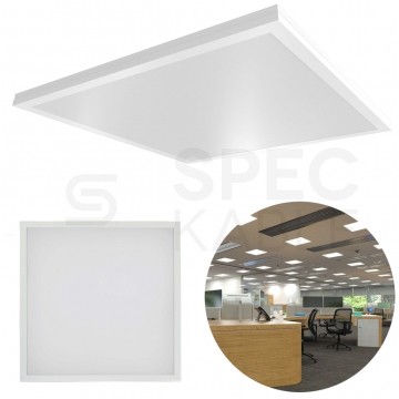 Oprawa, uniwersalny panel sufitowy natynkowy / podtynkowy 60x60cm LED 36W 3960lm 6500K IP20 biała barwa CW biała zimna V-TAC VT-6139