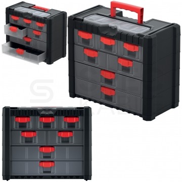 Organizer z szufladami na akcesoria 400x200x326mm Kistenberg CARGO 40 KMC401