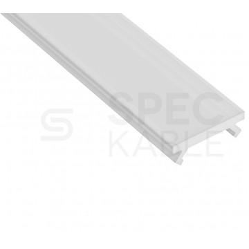 Osłona klosz do profilu LED 1m 2,02mm mleczny TYP A B C PVC LUMINES