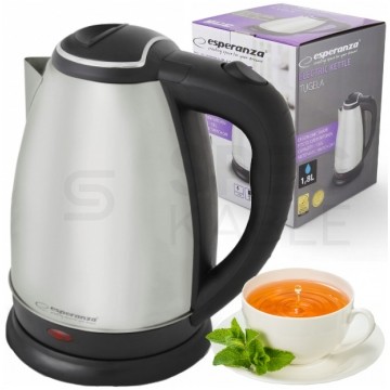 OUTLET Czajnik elektryczny bezprzewodowy ze stali nierdzewnej 1.8L 2200W INOX Victoria
