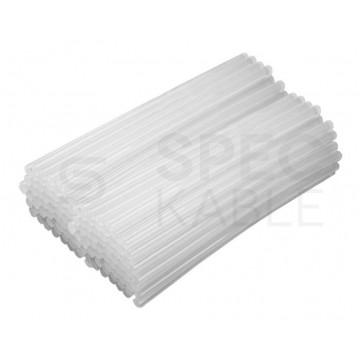 OUTLET Klej termotopliwy do pistoletu na gorąco 100mm x 11mm wkład bezbarwny 10szt.