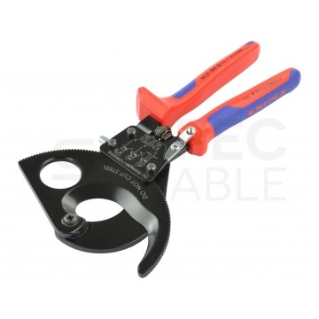 OUTLET Nożyce zapadkowe do kabli 280mm KNIPEX 95 31 280