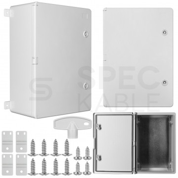 OUTLET Obudowa plastikowa skrzynka hermetyczna natynkowa ABS 300x400x170mm IP65 NEKU