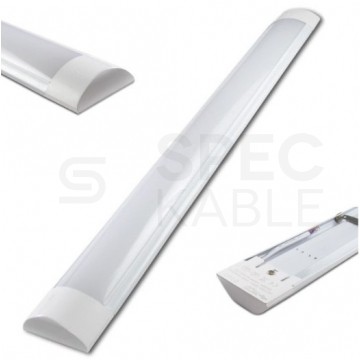 OUTLET Oprawa liniowa, sufitowa 60cm LED 18W 1500lm 4000K IP20 biała barwa neutralna NW
