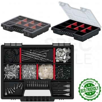 OUTLET Organizer z przegrodami na akcesoria 195x155x35mm Kistenberg NOR08