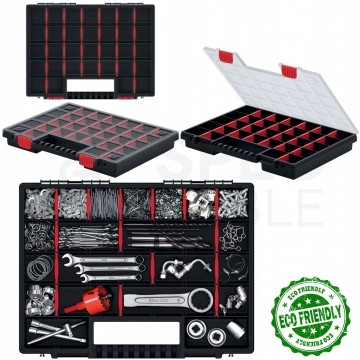 OUTLET Organizer z przegrodami na narzędzia i akcesoria 399x303x50mm Kistenberg NORS16