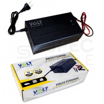 OUTLET Prostownik do akumulatorów LiFePO4 25,6V 10A VOLT