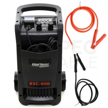 OUTLET Prostownik z rozruchem 540A 12V/24V 50A ze wskazówką Kraft&Dele