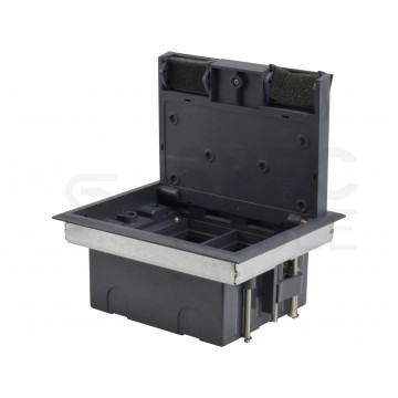OUTLET Puszka podłogowa 8M 4x 45x45 Alantec regulowana