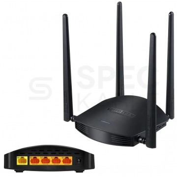 OUTLET Router WiFi bezprzewodowy AC1200 Dual Band (867Mb/s 5GHz, 300Mb/s 2,4GHz) TOTOLINK A800R